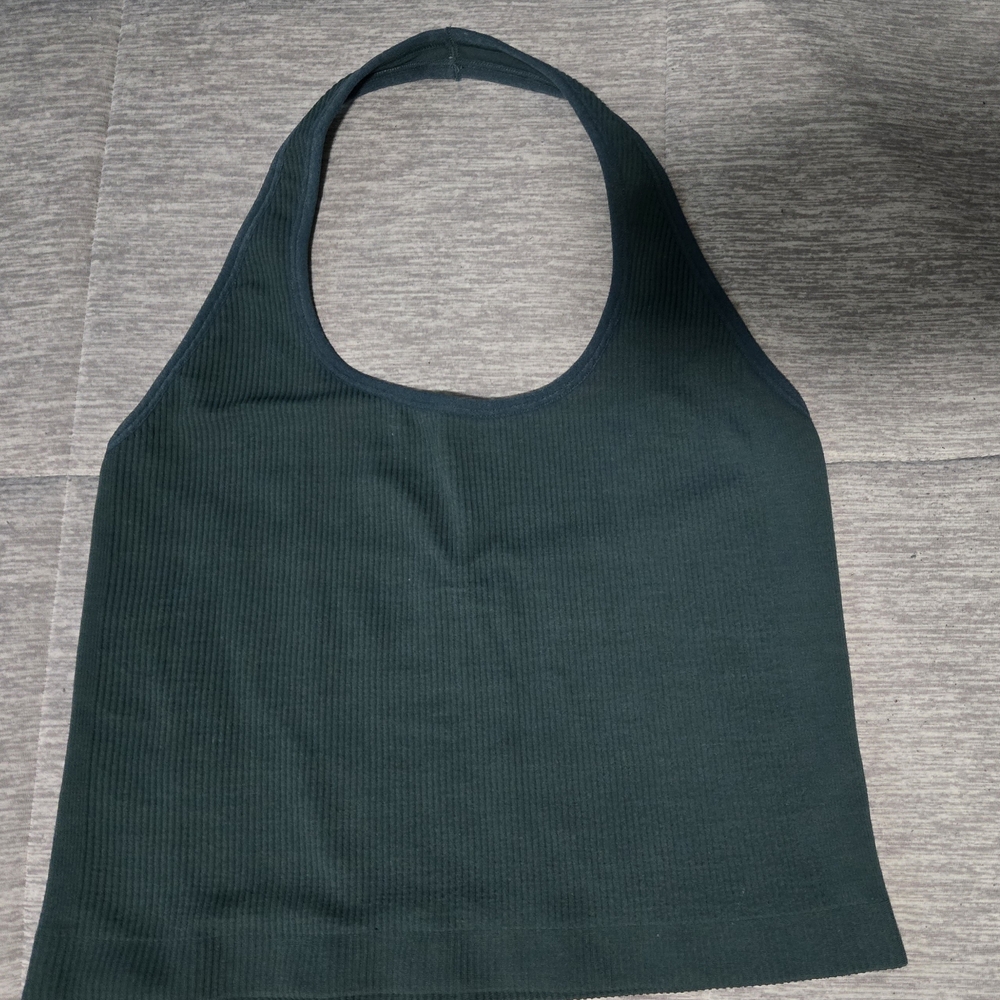 Vuori Blue-Green Women's Halter Top